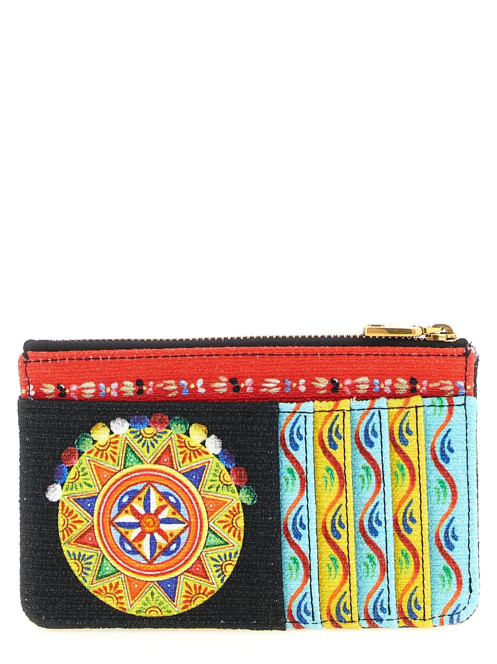 Dolce & Gabbana Multicolor 'Carretto' Card Holder