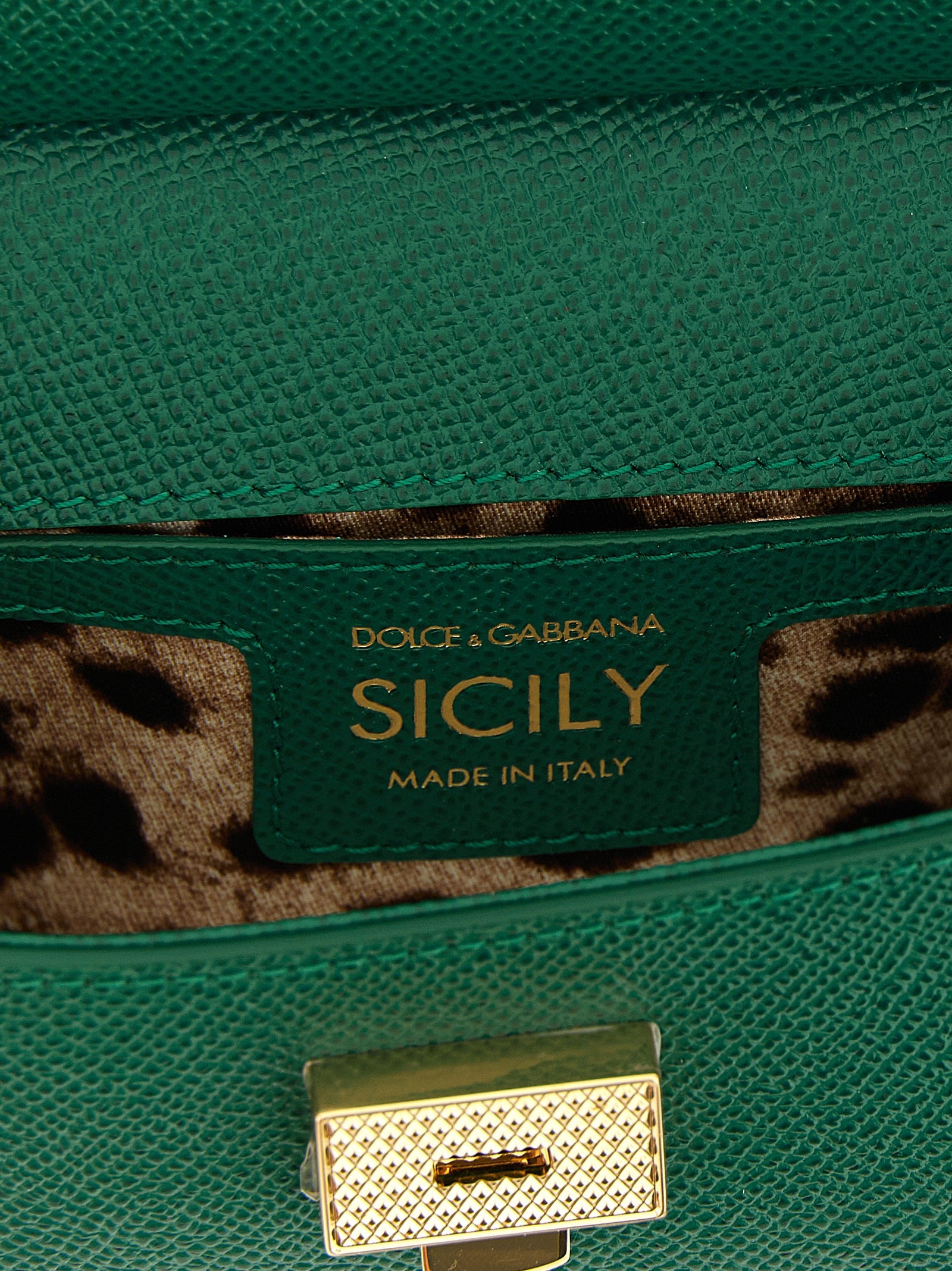 Dolce & Gabbana Bicolor 'Sicily' Mini Handbag multicolor