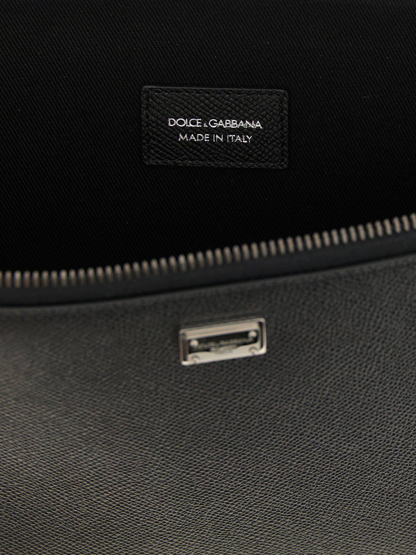 Dolce & Gabbana Black 'Sicily' Clutch schwarz