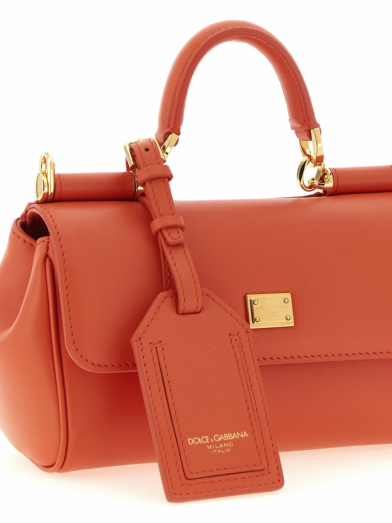 Dolce & Gabbana Orange 'My Sicily' Mini Handbag