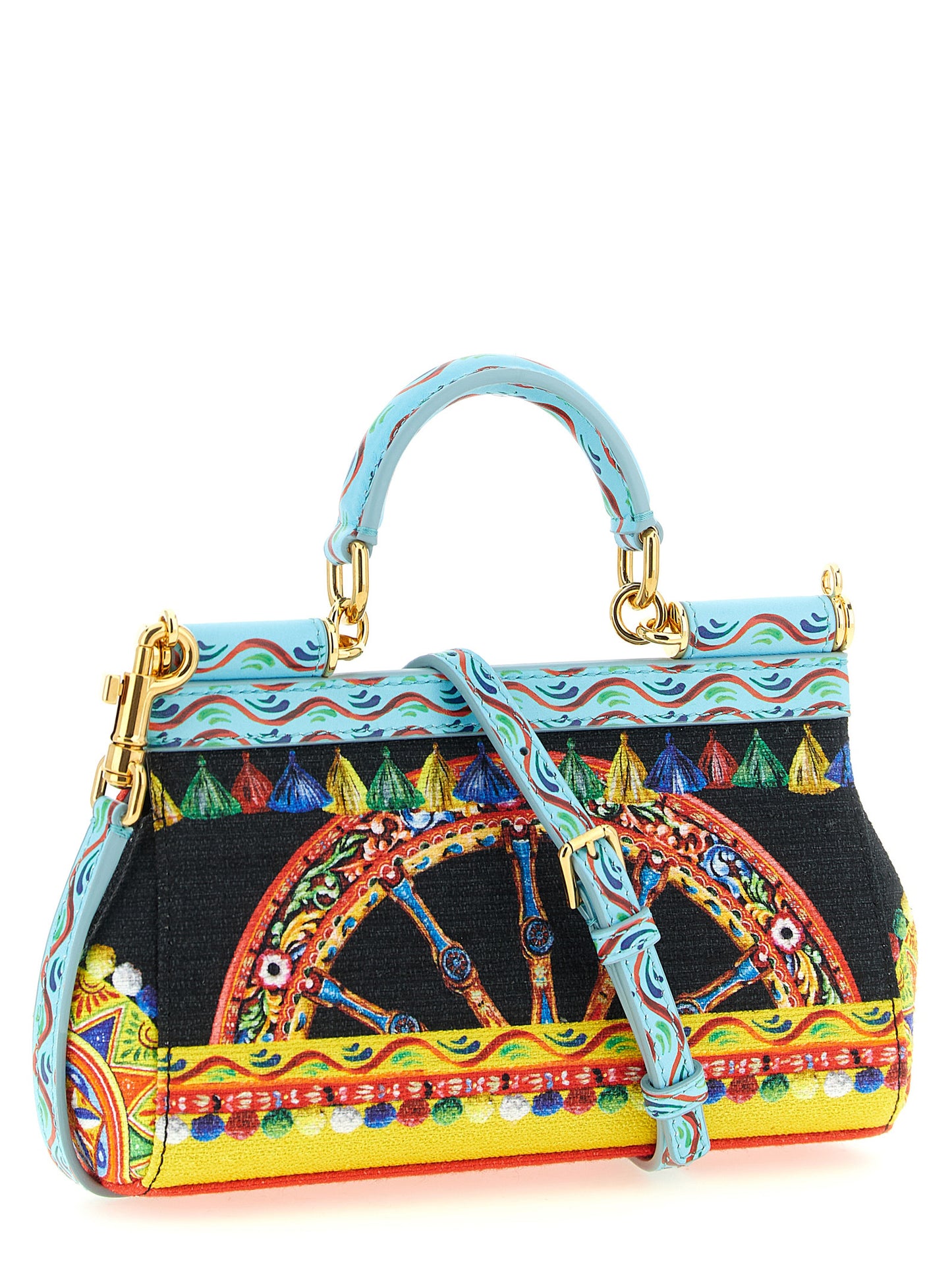 Dolce & Gabbana Multicolor 'Sicily' Mini Handbag