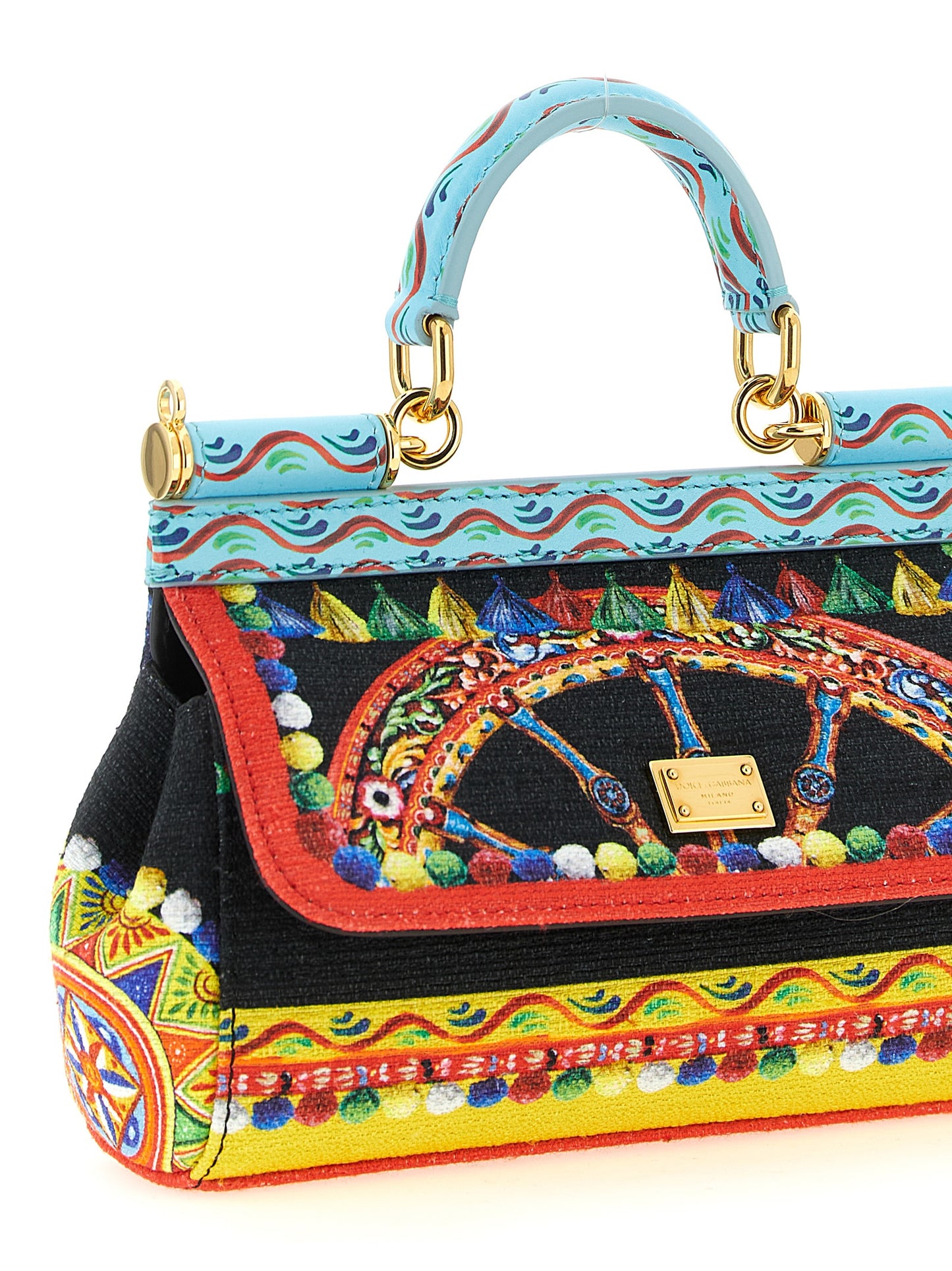 Dolce & Gabbana Multicolor 'Sicily' Mini Handbag