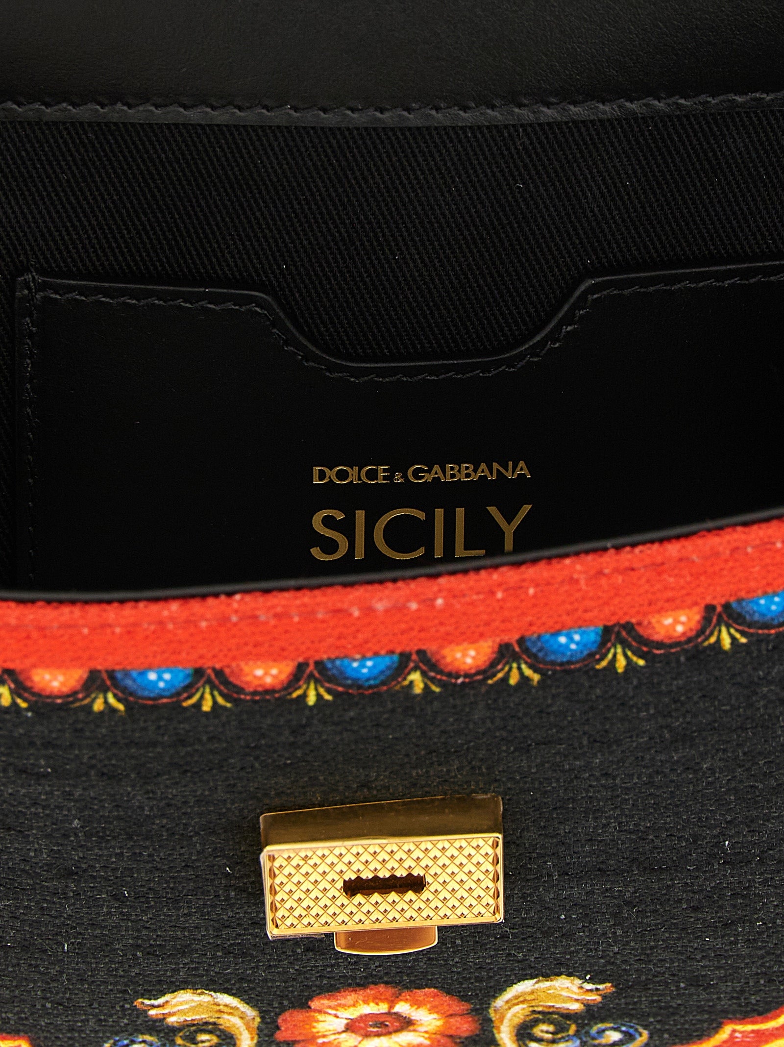 Dolce & Gabbana Multicolor 'Sicily' Handbag