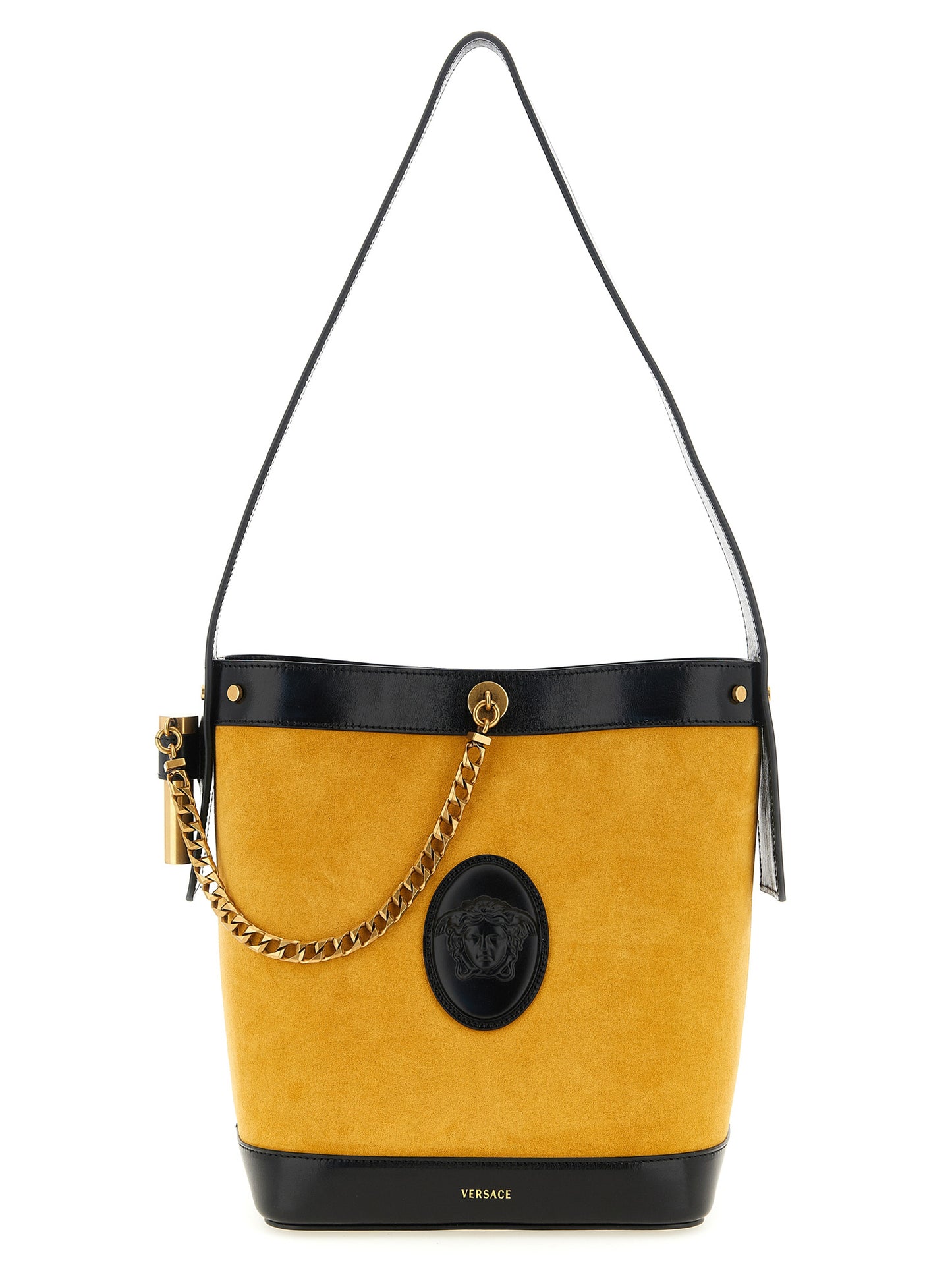 Versace Bicolor 'Pivot' Small Shoulder Bag multicolor