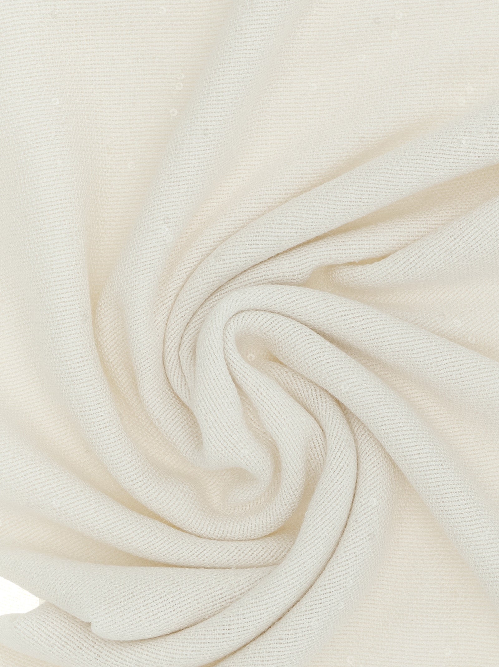 Brunello Cucinelli White 'Diamante' Scarf weiss