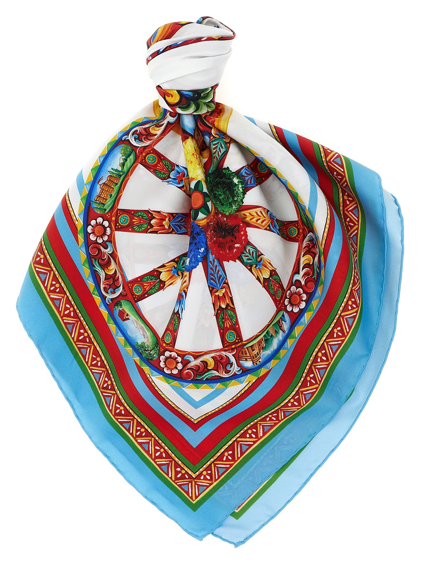 Dolce & Gabbana Multicolor 'Carretto' Handbag