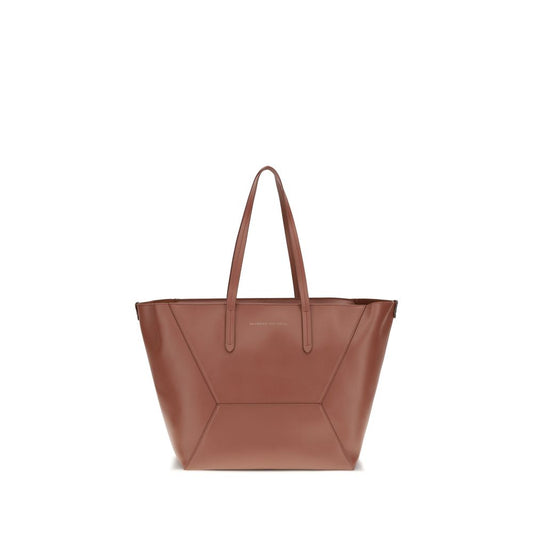 Brunello Cucinelli Multicolor Leather Tote Bag Shoulder