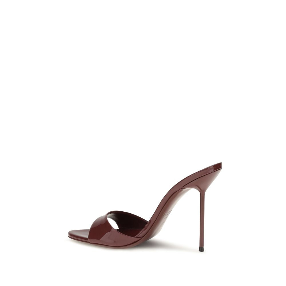 Paris Texas Bordeaux Lidia Leather Sandals