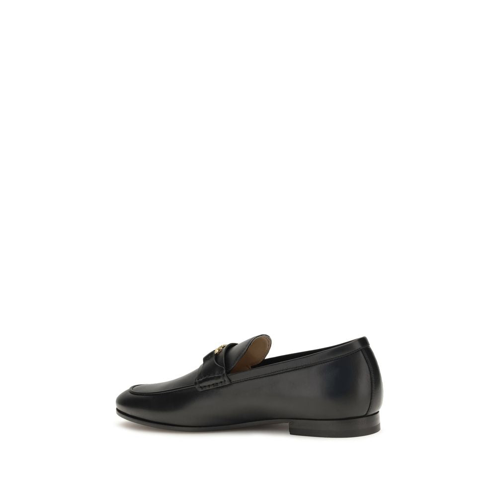 Valentino Garavani Black 'Slip-On' Loafers schwarz