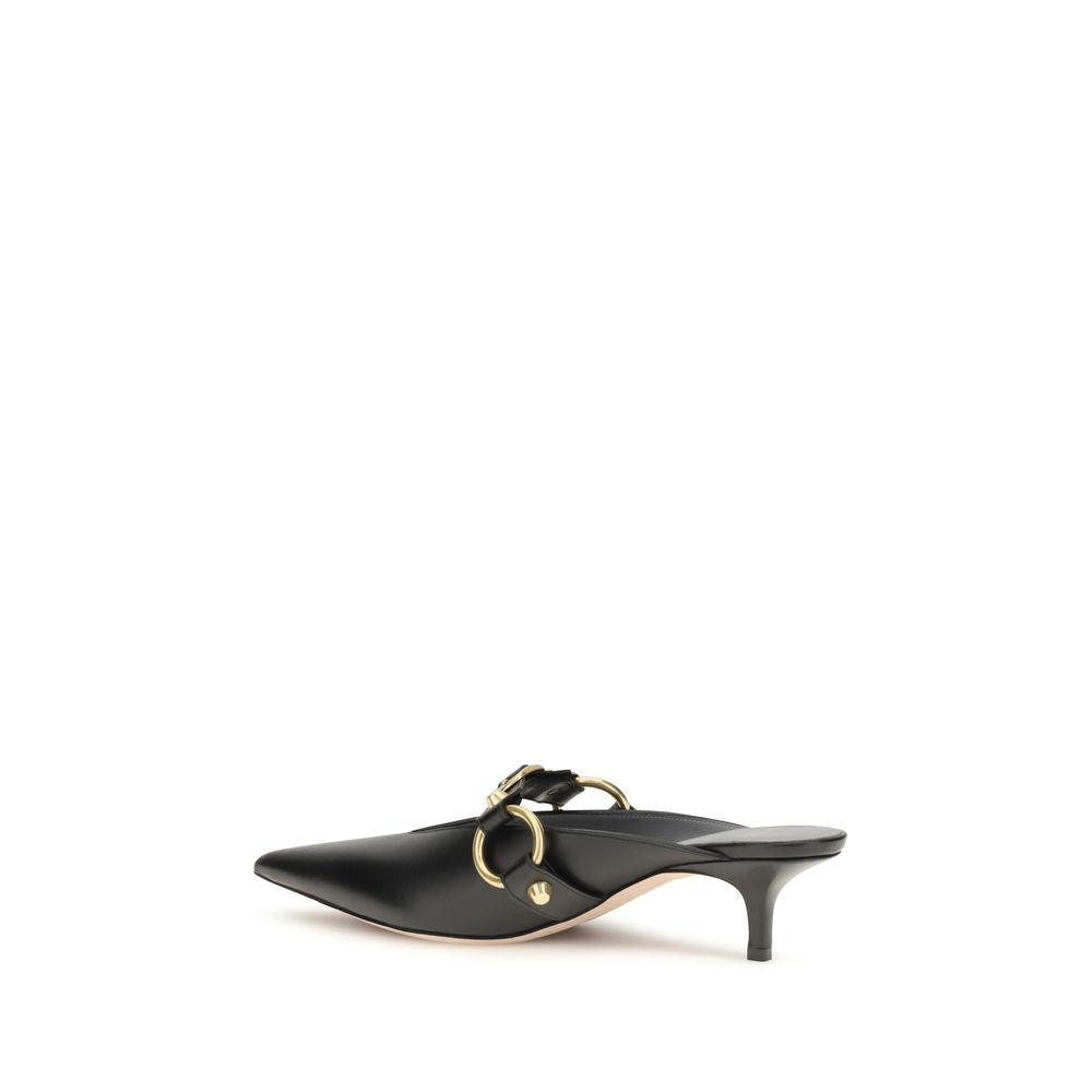 Balenciaga Black 'City' Mules schwarz