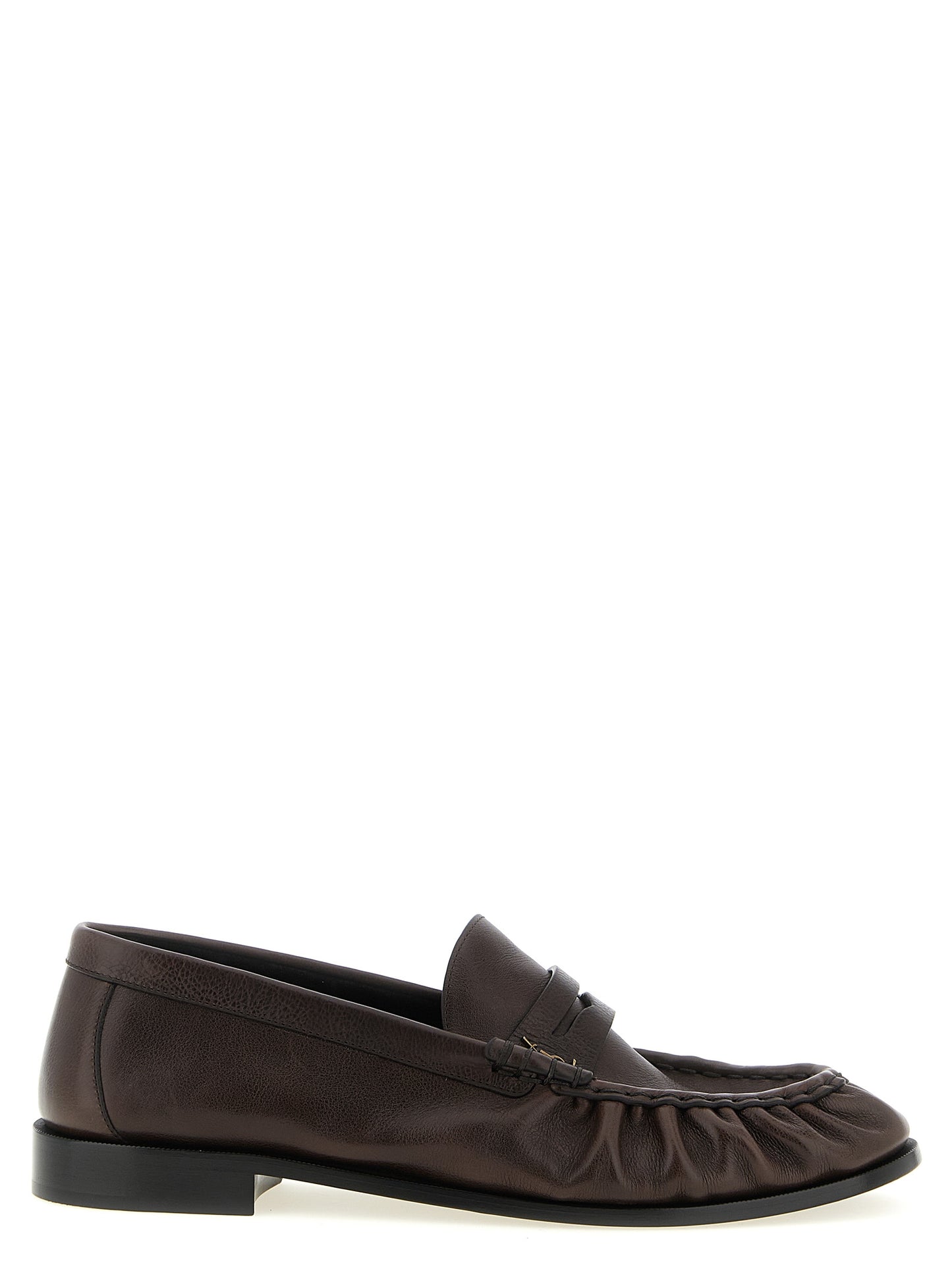 Saint Laurent Brown 'Le Loafer' Loafers braun