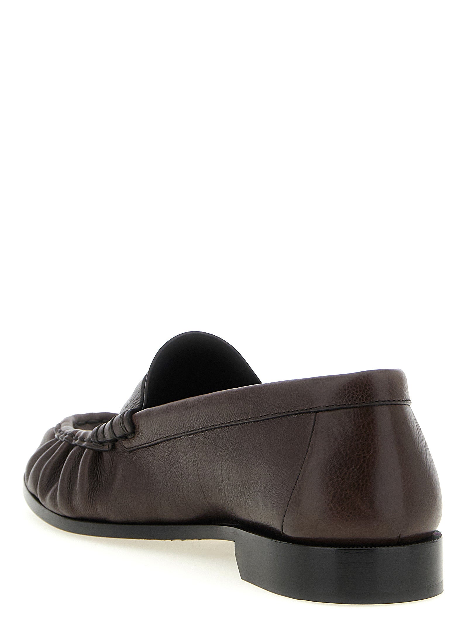 Saint Laurent Brown 'Le Loafer' Loafers braun