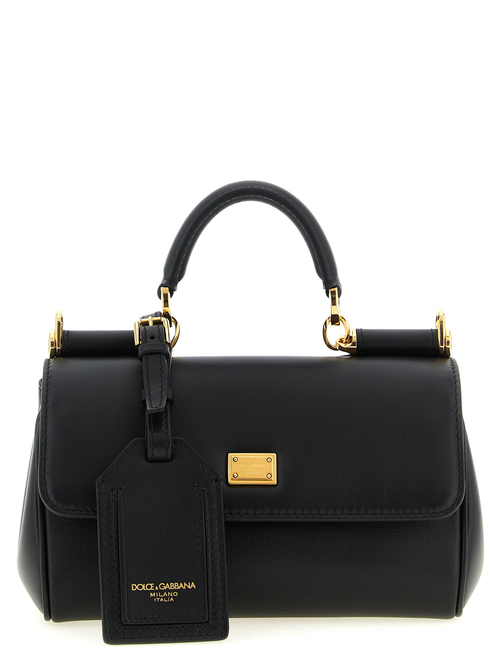 Dolce & Gabbana Black 'My Sicily' Mini Handbag schwarz