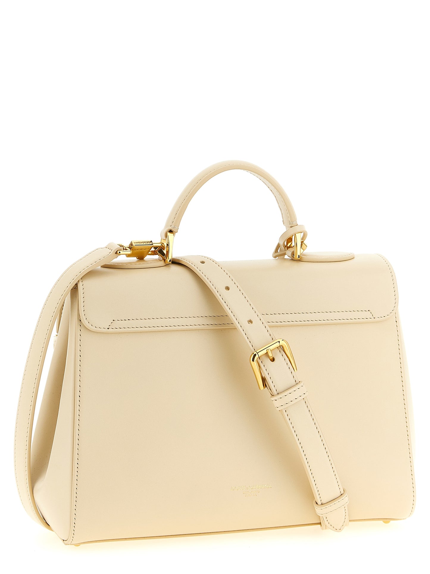 Dolce & Gabbana White 'Marlene' Handbag weiss