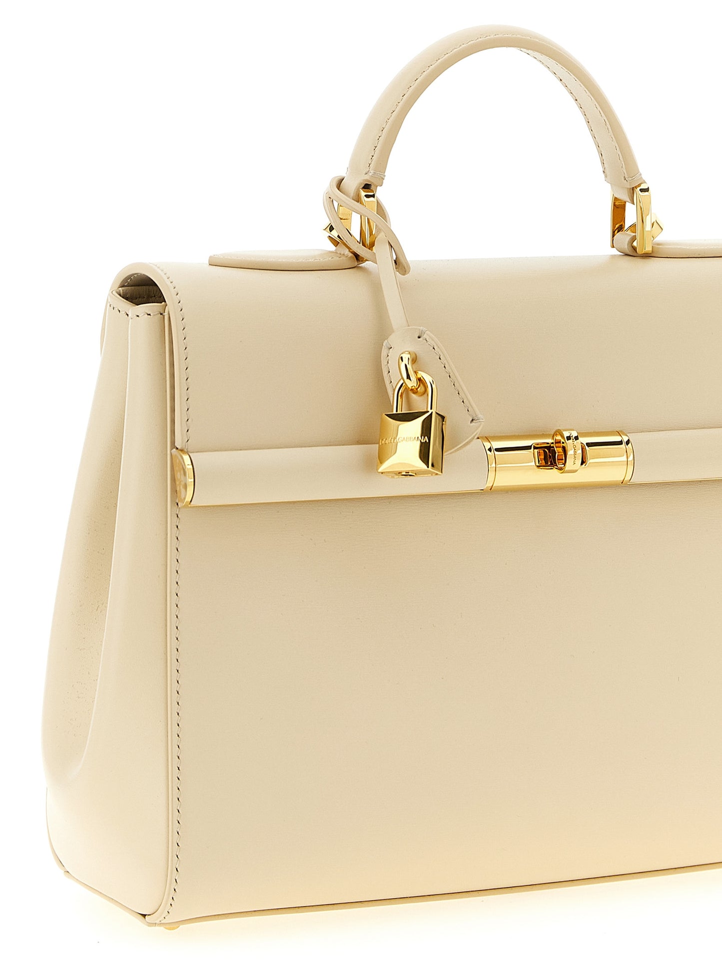 Dolce & Gabbana White 'Marlene' Handbag weiss