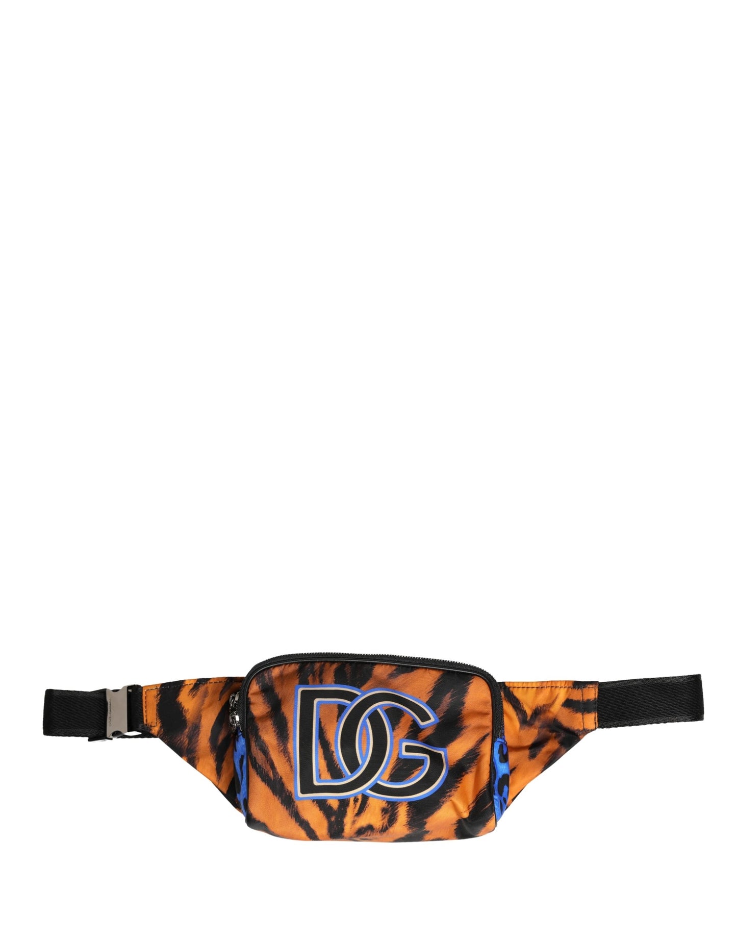 Dolce & Gabbana Brown Tiger Print Nylon Fanny Waist Pack Borse Men Bag Curated Luxury Accessories by Orvyn