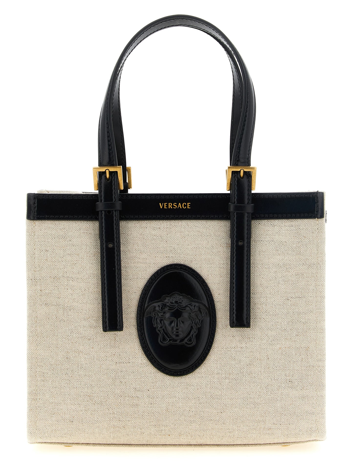 Versace Beige 'Rivière' Mini Tote Bag