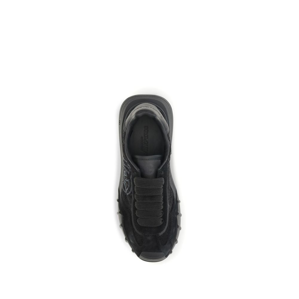 Dolce & Gabbana Black Mini Sneakers schwarz