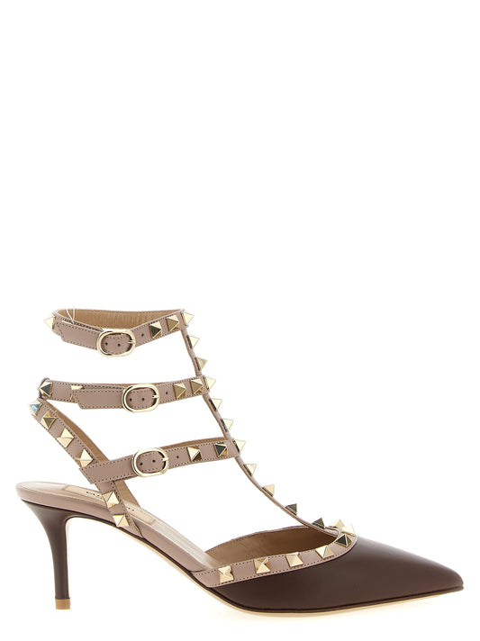 Valentino Garavani Multicolor 'Rockstud' Pumps