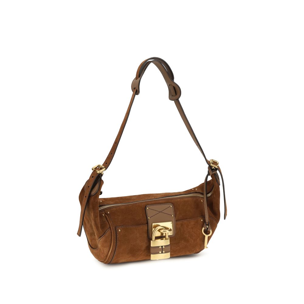 Chloé Brown Paddington Shoulder Bag braun