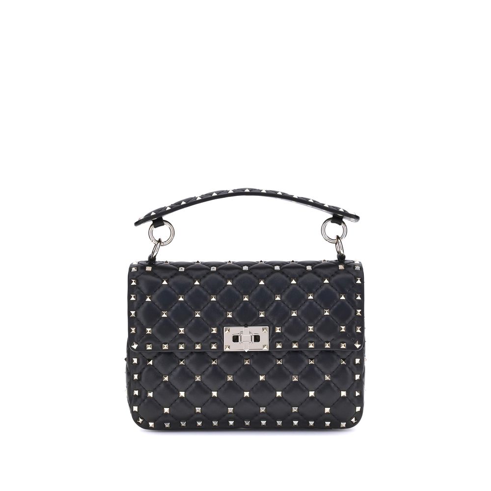 Valentino Garavani Black 'Rockstud' Small Handbag schwarz