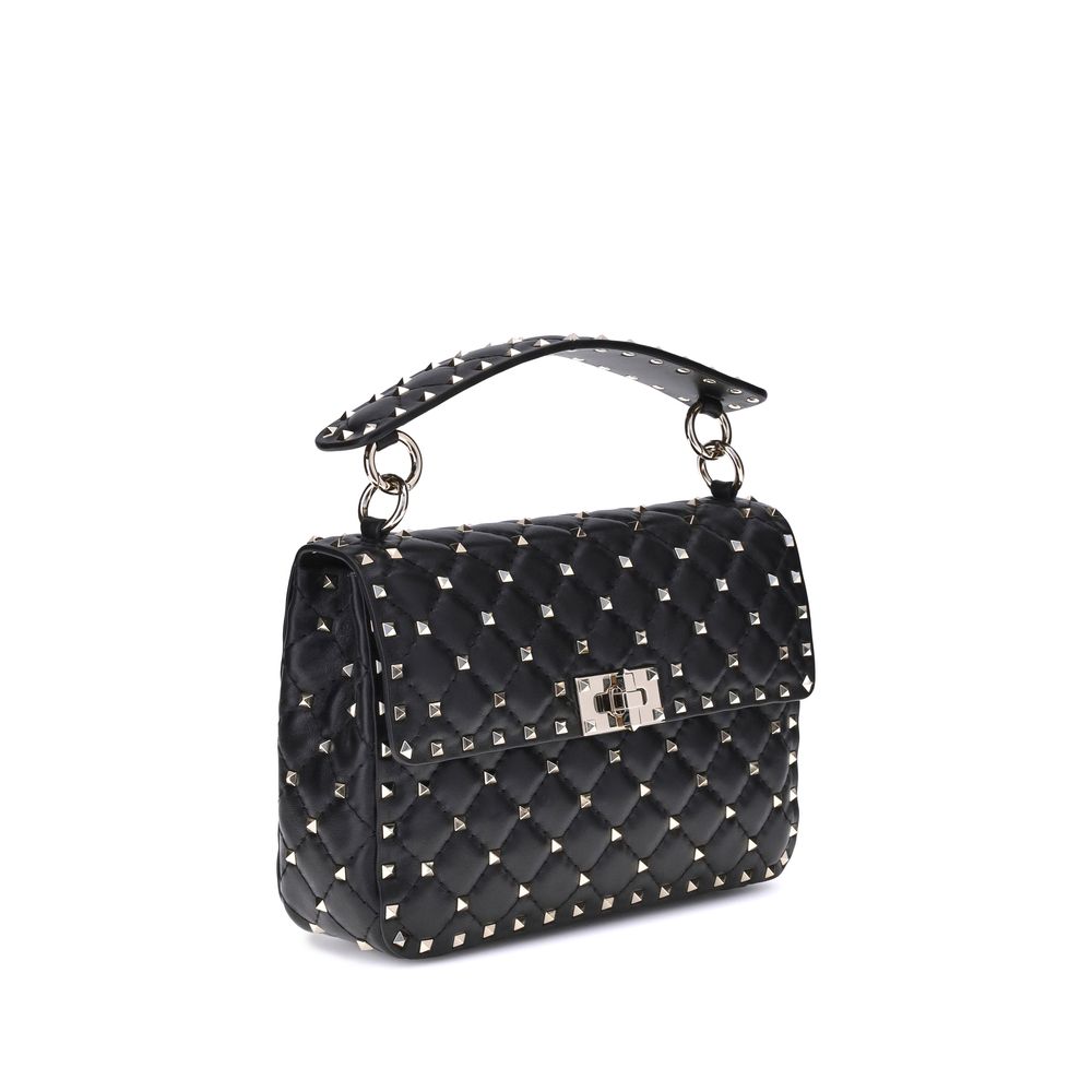 Valentino Garavani Black 'Rockstud' Small Handbag schwarz