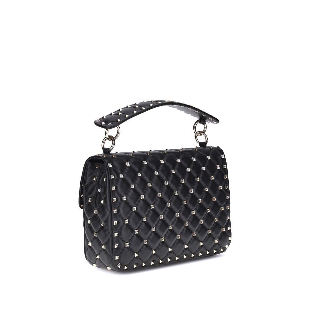 Valentino Garavani Black 'Rockstud' Small Handbag schwarz