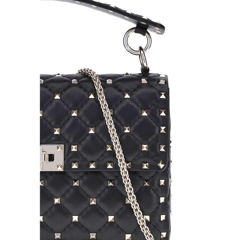 Valentino Garavani Black 'Rockstud' Small Handbag schwarz