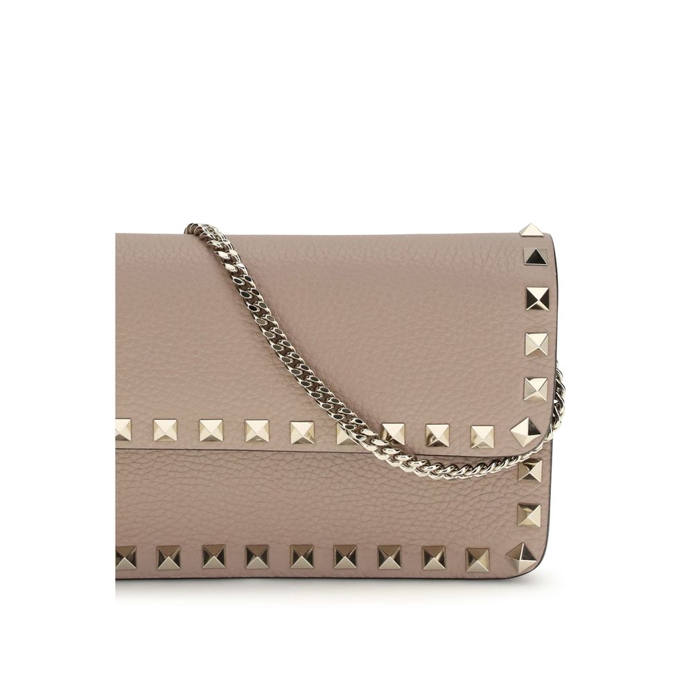 Valentino Garavani Multicolor 'Rockstud' Wallet