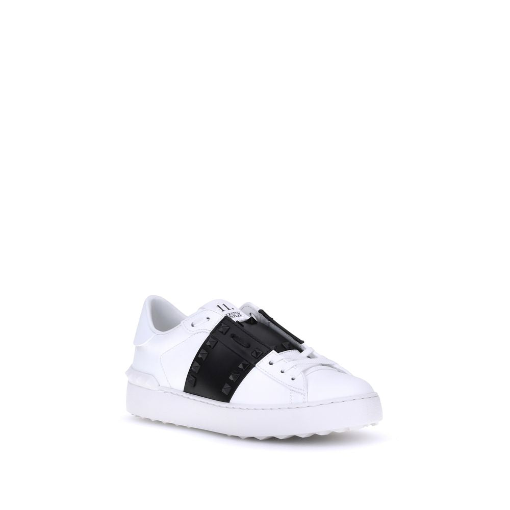 Valentino Garavani White 'Rockstud' Sneakers weiss