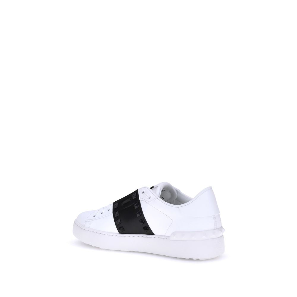 Valentino Garavani White 'Rockstud' Sneakers weiss