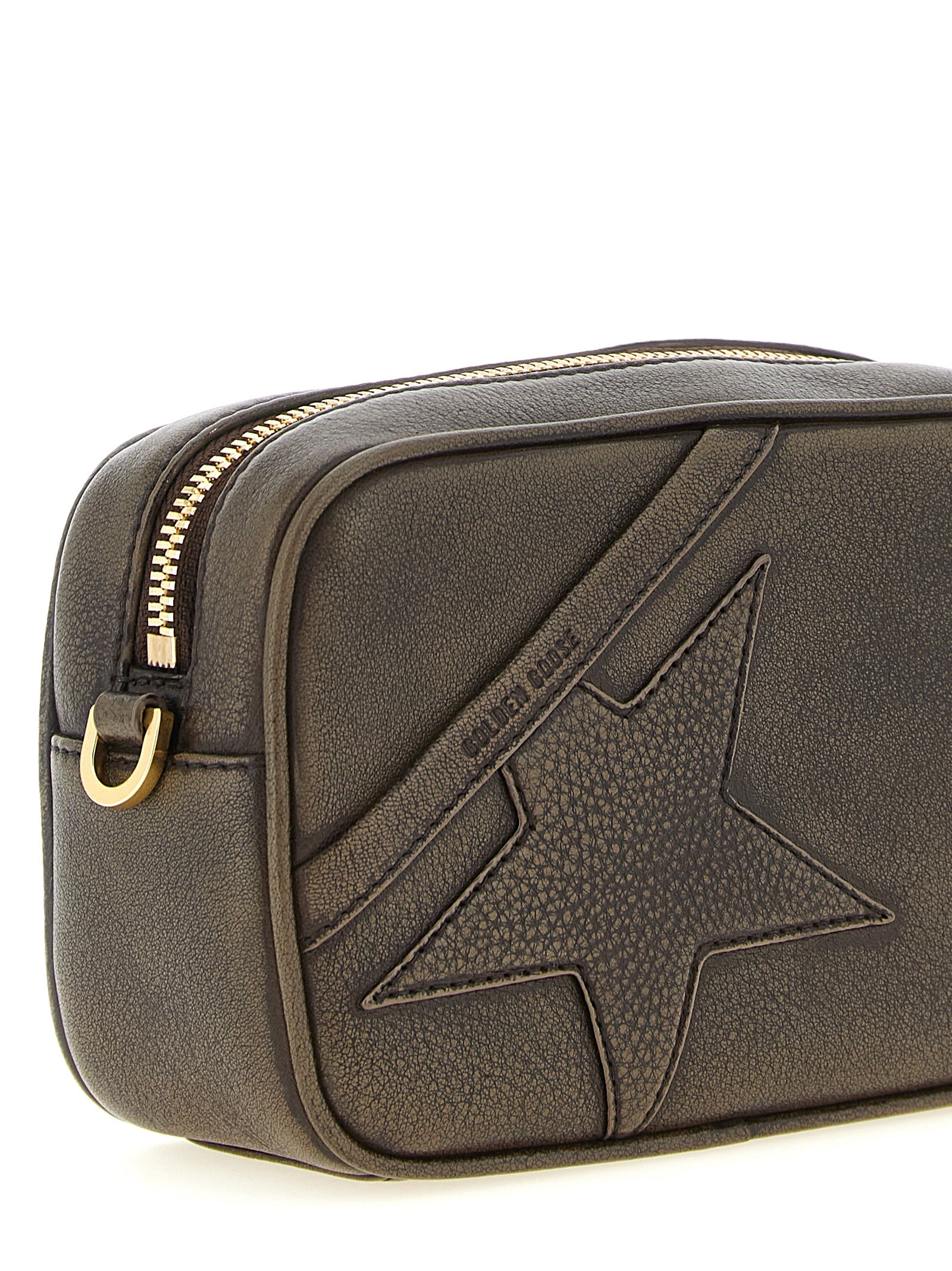 Golden Goose Brown 'Star' Mini Clutch braun