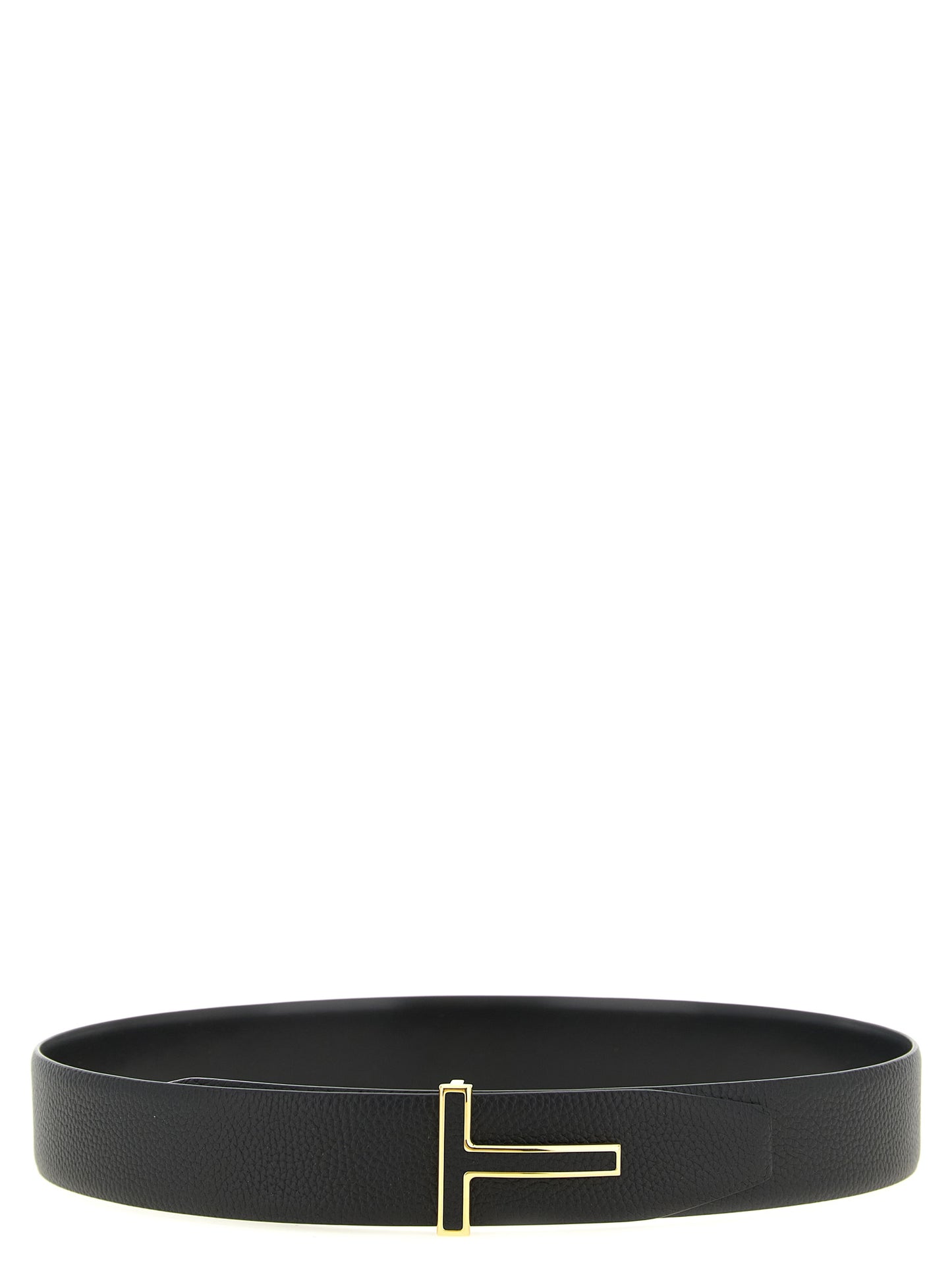 Tom Ford Black 'Icon' Belt schwarz