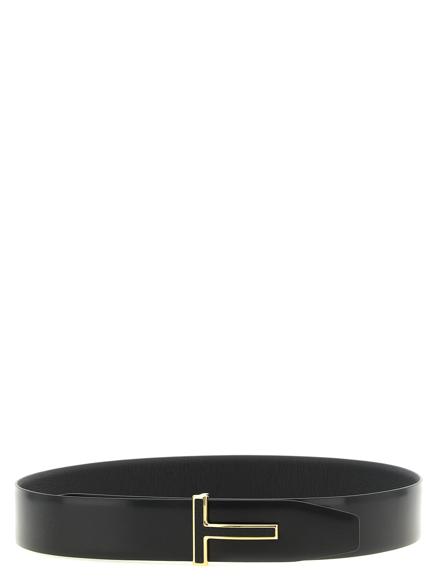 Tom Ford Black 'Icon' Belt schwarz
