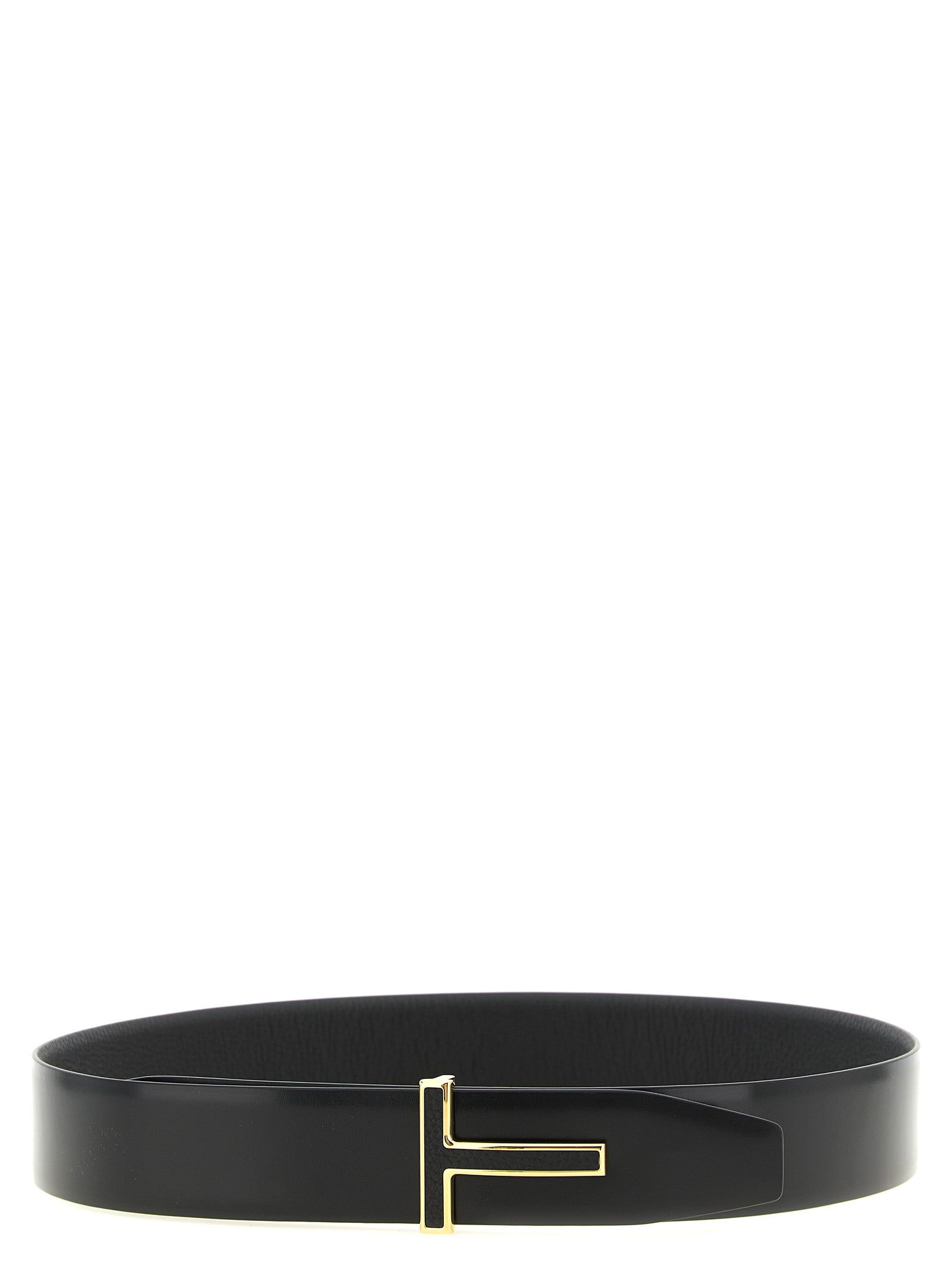 Tom Ford Black 'Icon' Belt schwarz