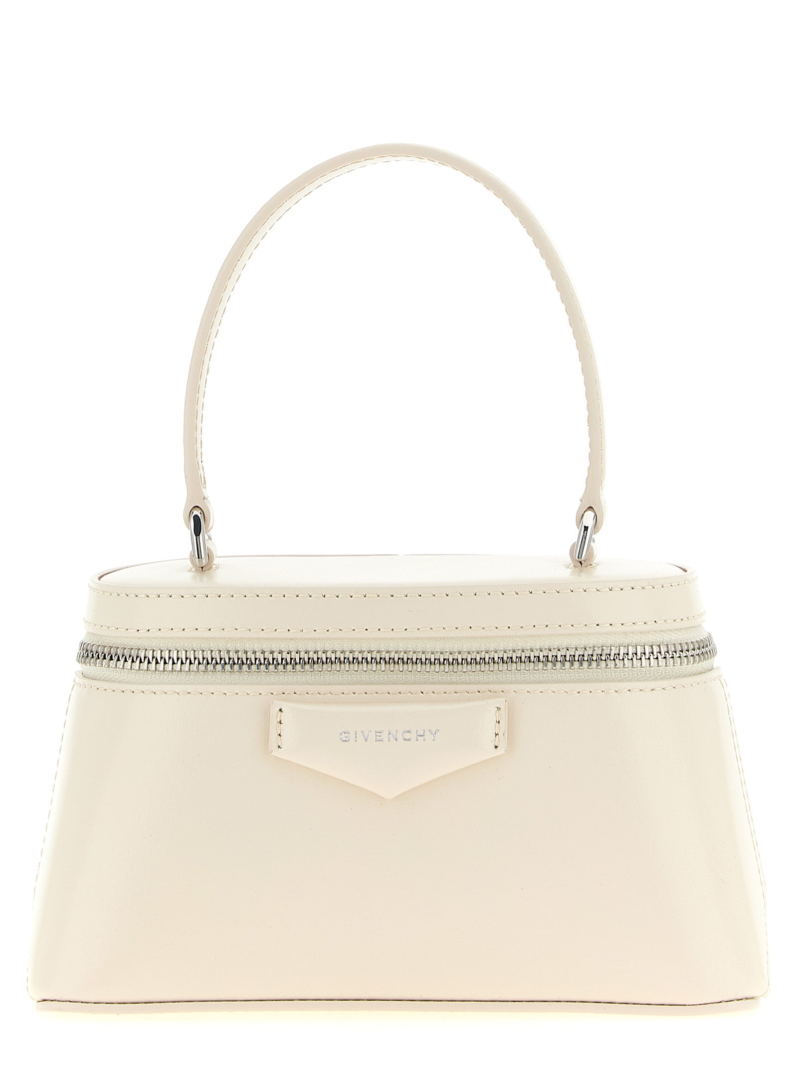 Givenchy White 'Antigona' Crossbody Bag weiss