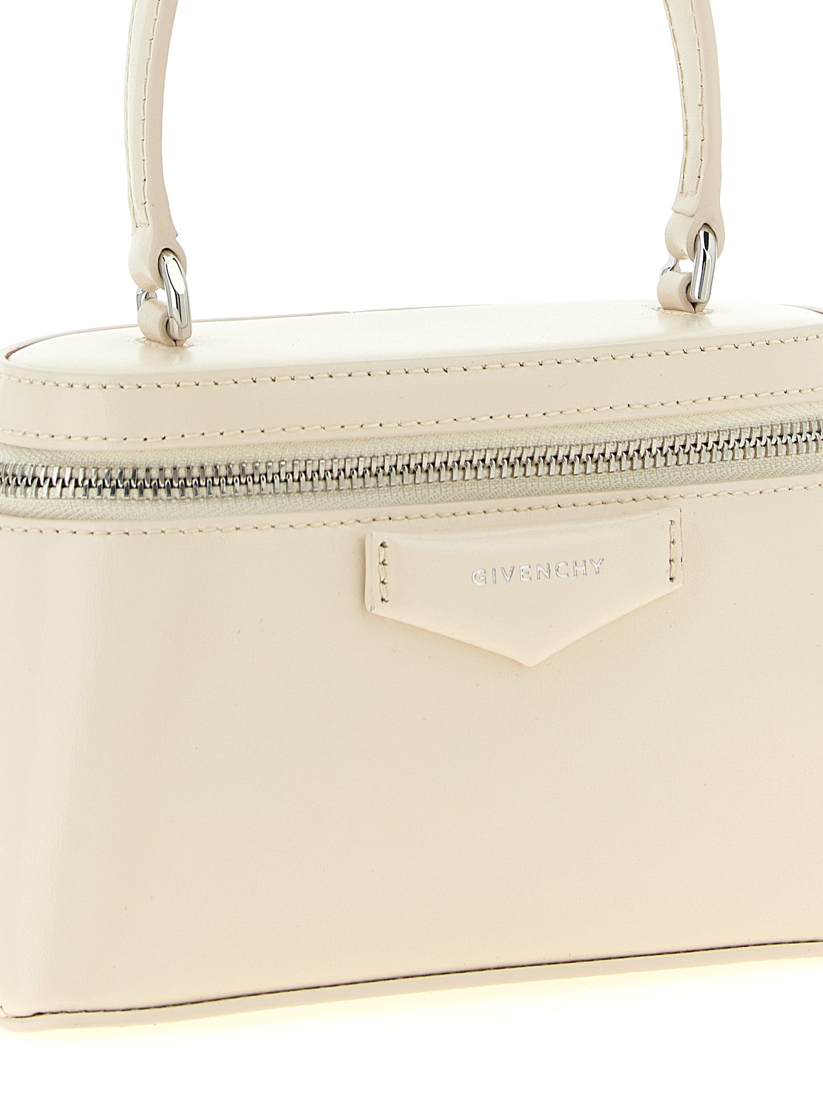 Givenchy White 'Antigona' Crossbody Bag weiss