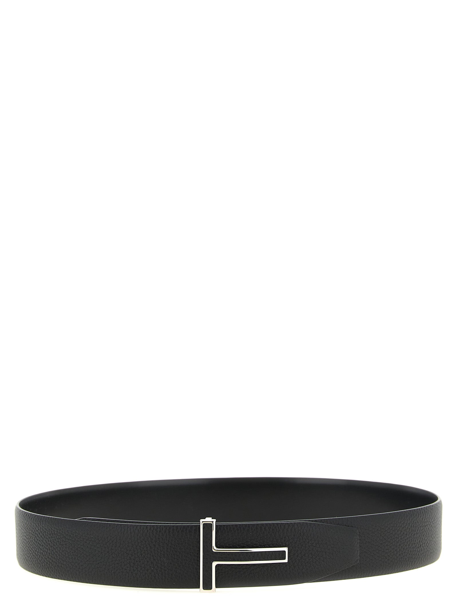 Tom Ford Black 'Icon' Belt schwarz
