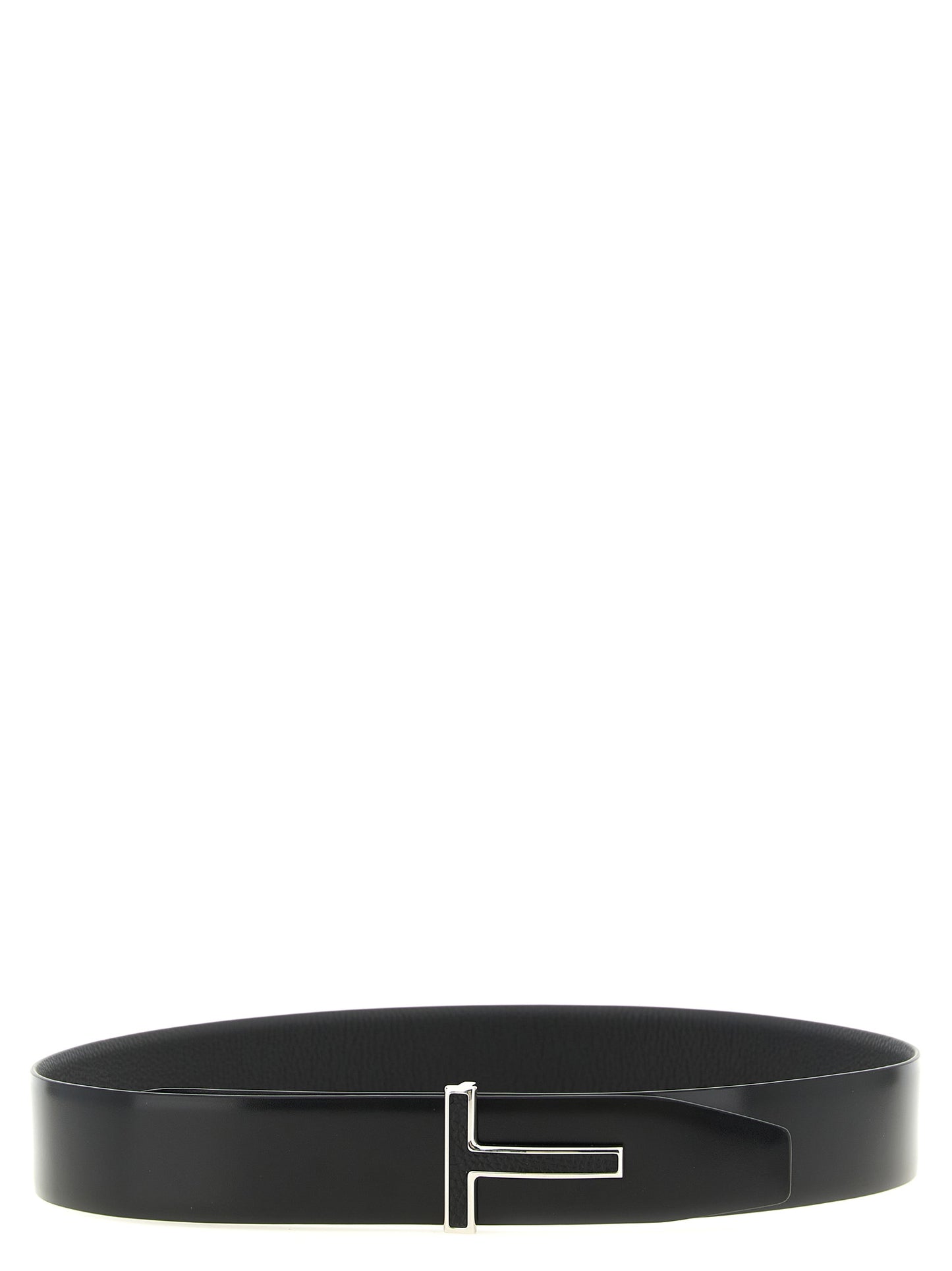 Tom Ford Black 'Icon' Belt schwarz