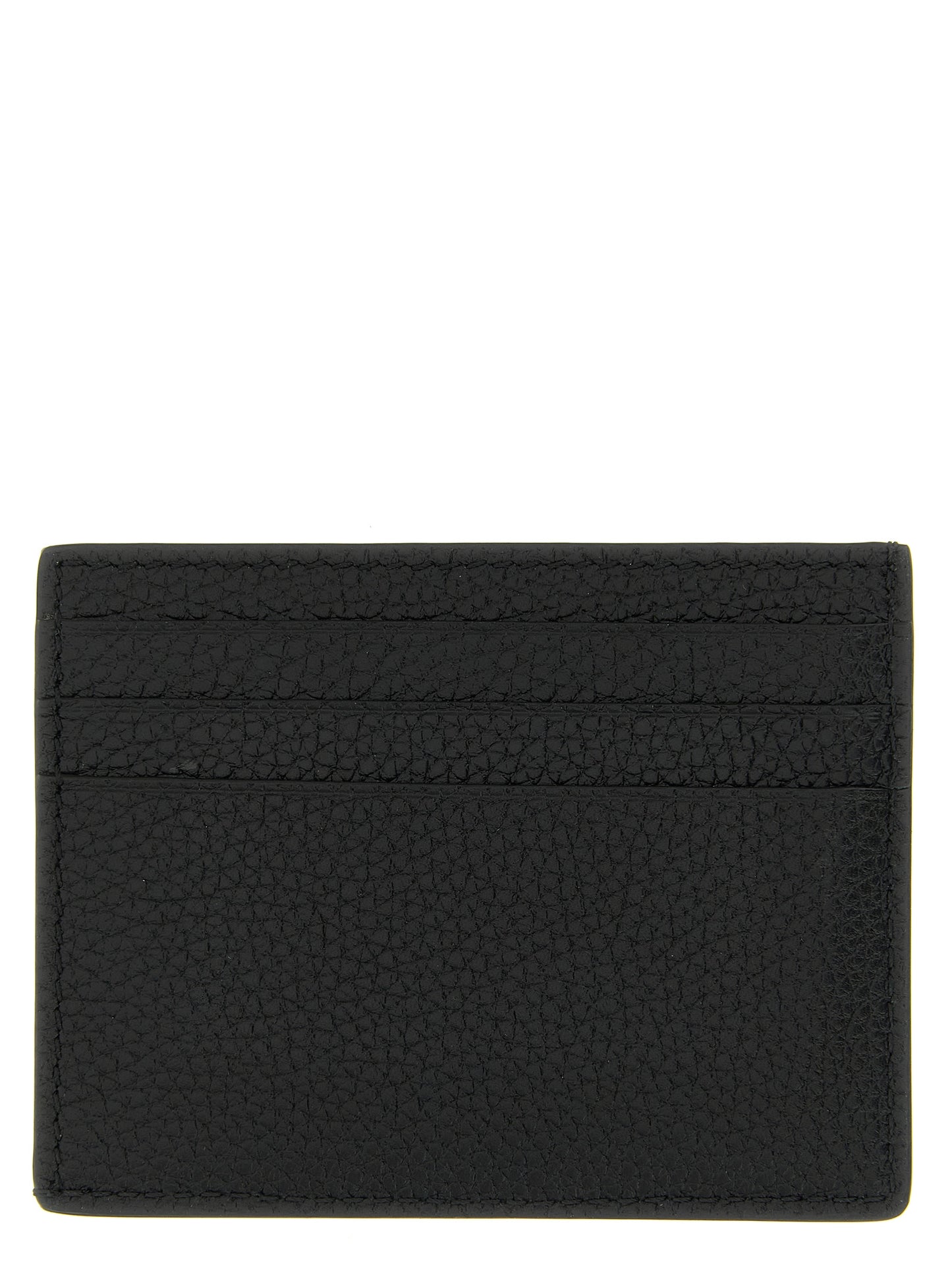 Tom Ford Black 'T Line' Card Holder schwarz