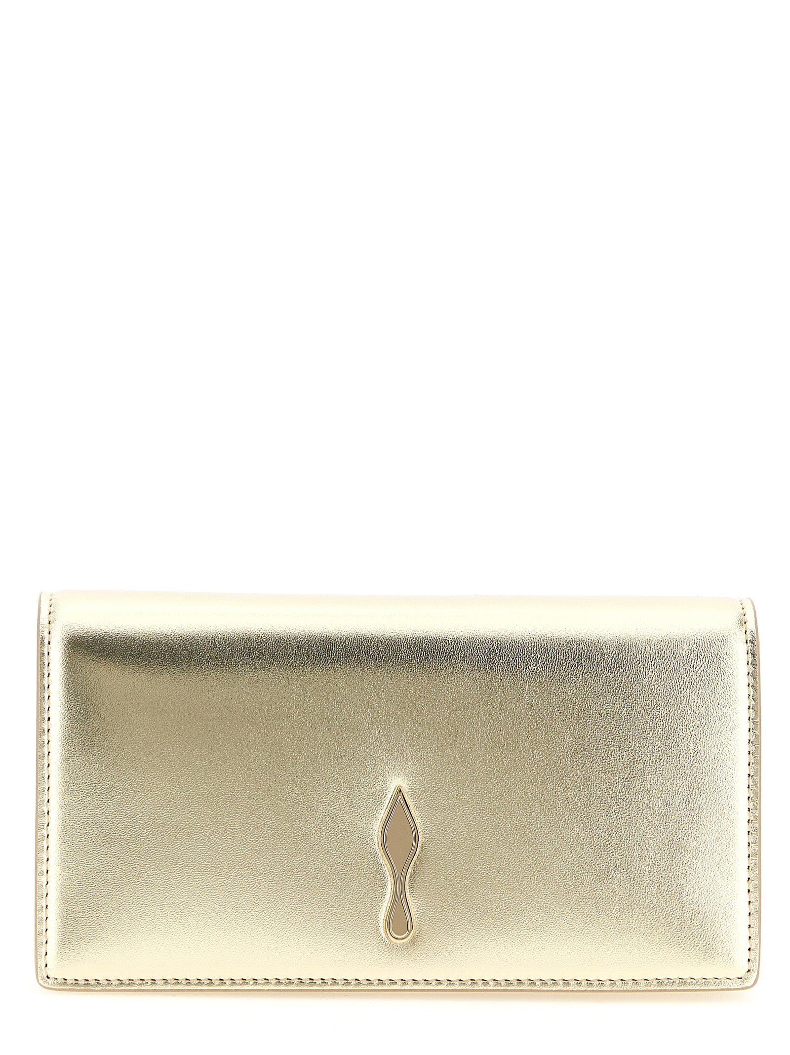 Christian Louboutin Gold 'Bettina' Clutch
