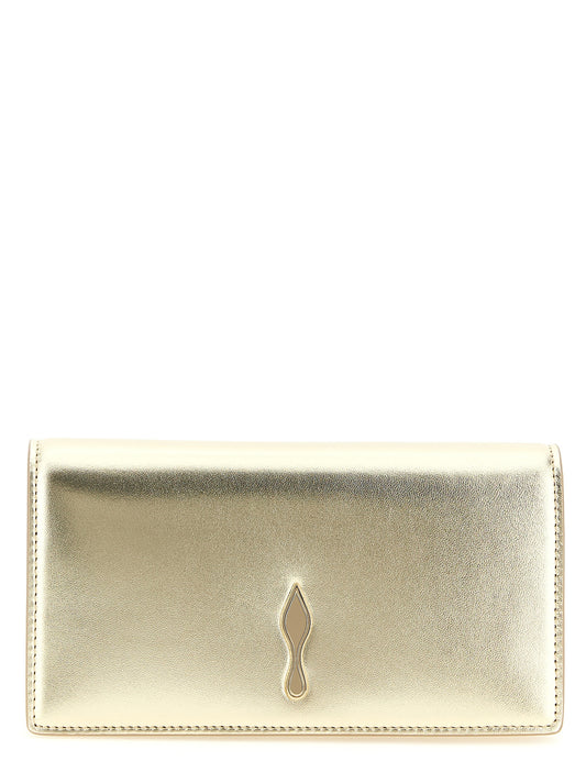 Christian Louboutin Gold 'Bettina' Clutch