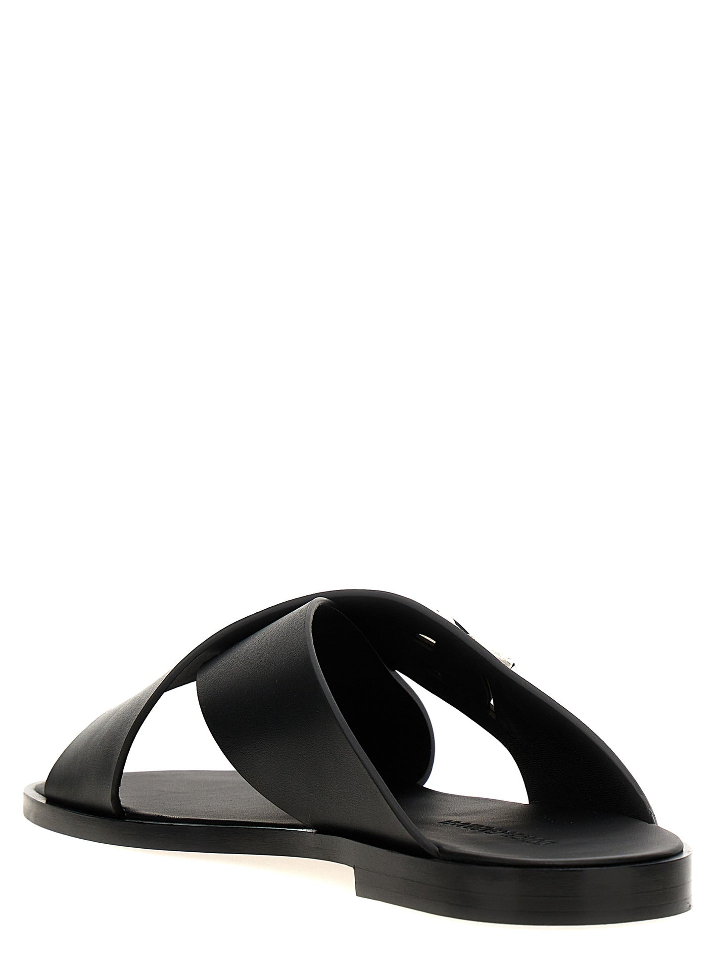 Dolce & Gabbana Black Sandals schwarz