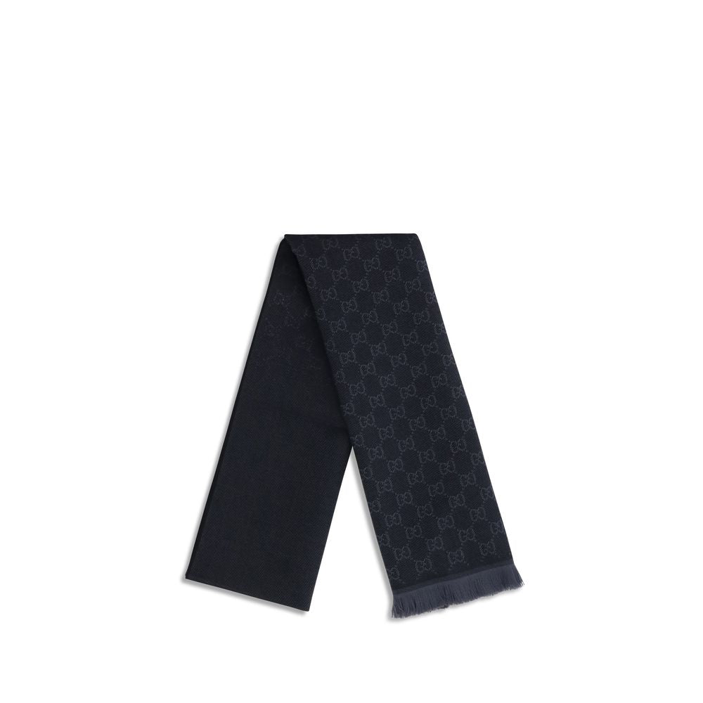 Gucci Black Wool Scarf Curated Luxury Accessories by Orvyn