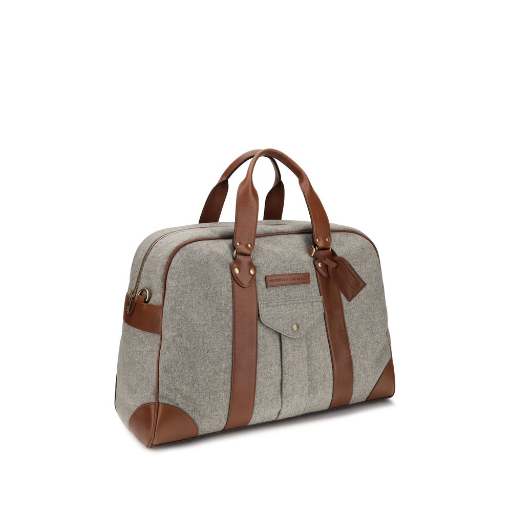 Brunello Cucinelli Beige Luggage And Travel