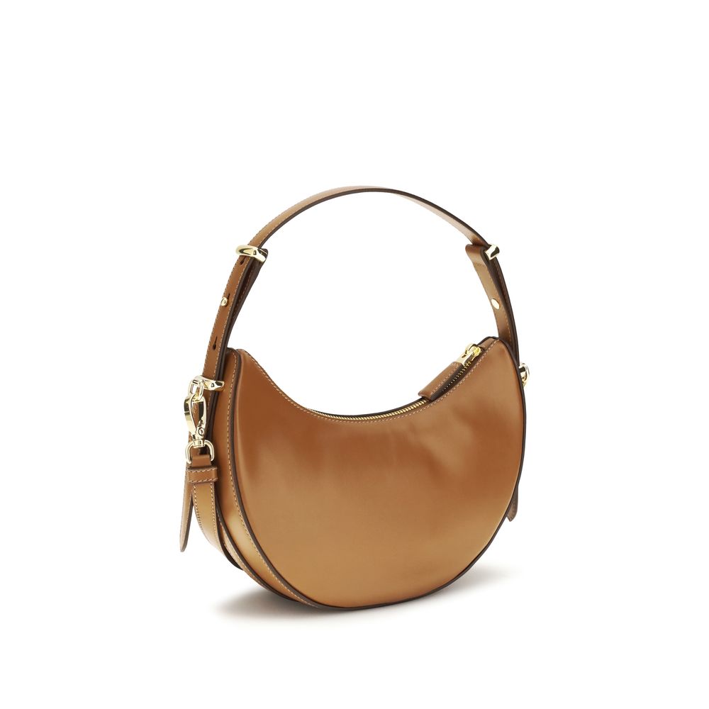 Prada Beige Small Arqué Shoulder Bag