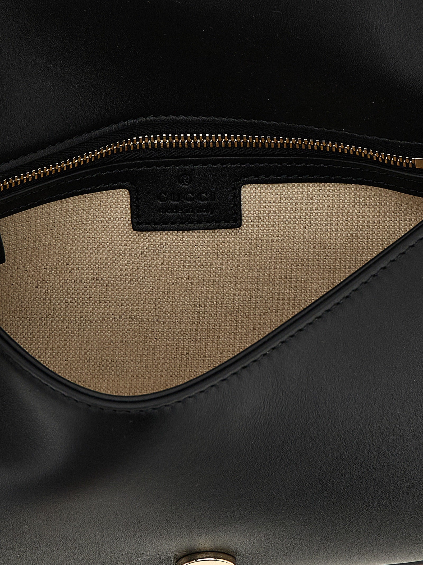Gucci Black Medium Shoulder Bag schwarz