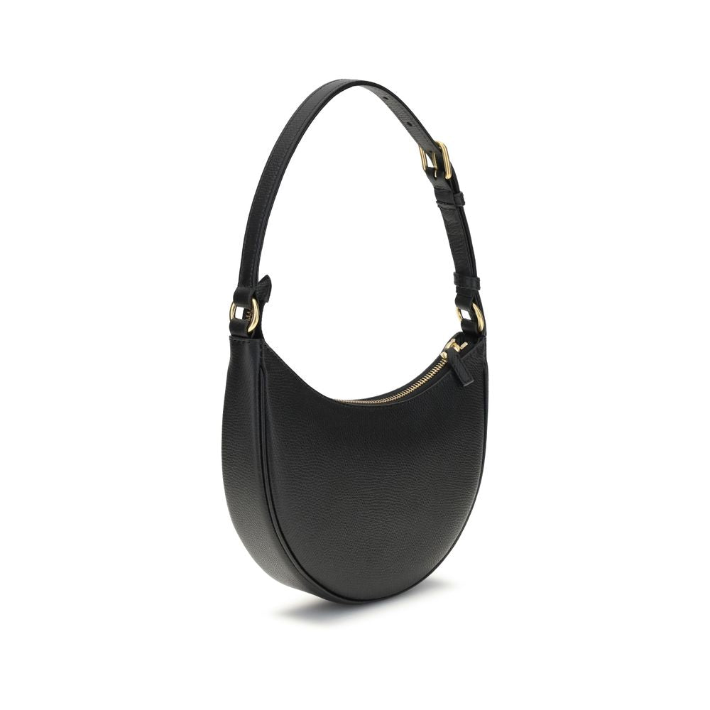 Valentino Garavani Black Mini Hobo VLogo Signature Shoulder Bag schwarz