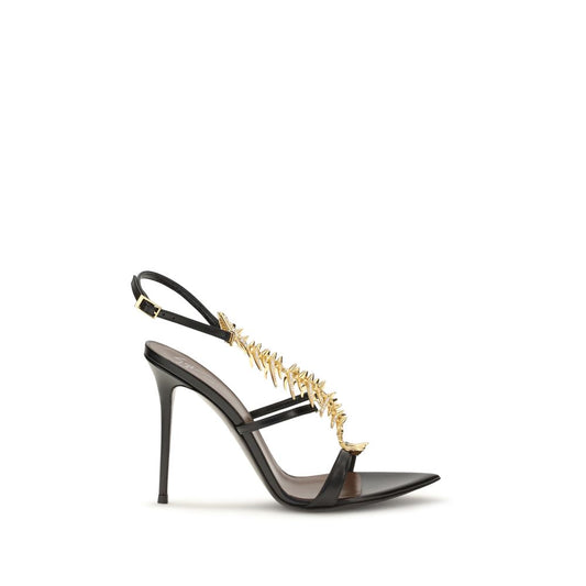 Giuseppe Zanotti Black Slim Sandals schwarz