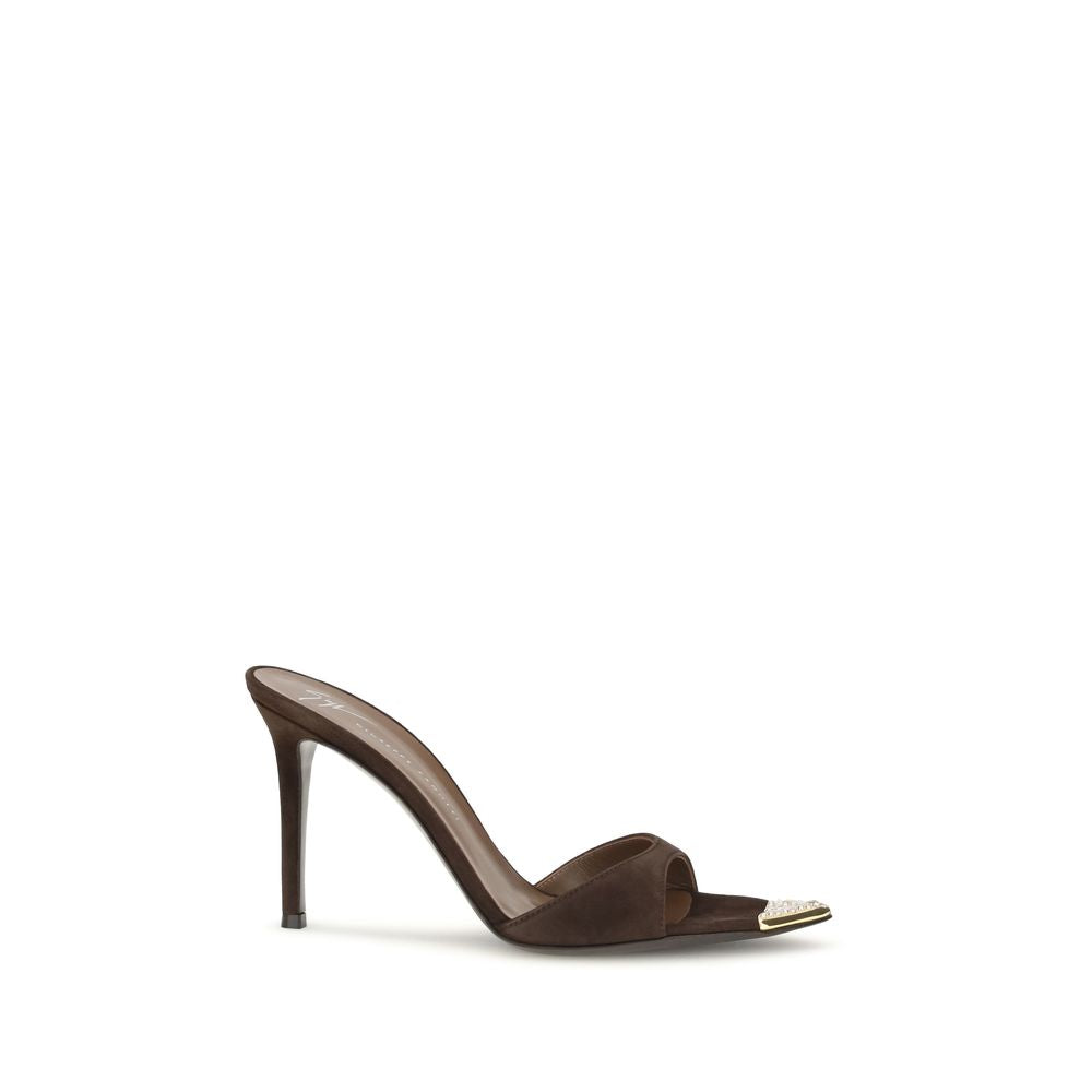 Giuseppe Zanotti Brown 'Baguette' Sandals braun